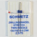 Schmetz Aiguille-double 2.5 / 75